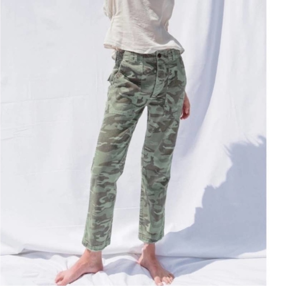 AMO Army Camo Straight Leg Utility Pants 27